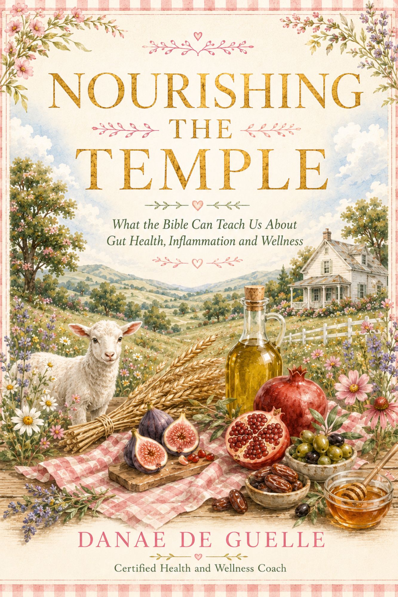 Nourishing the Temple book cover by Danae De Guelle